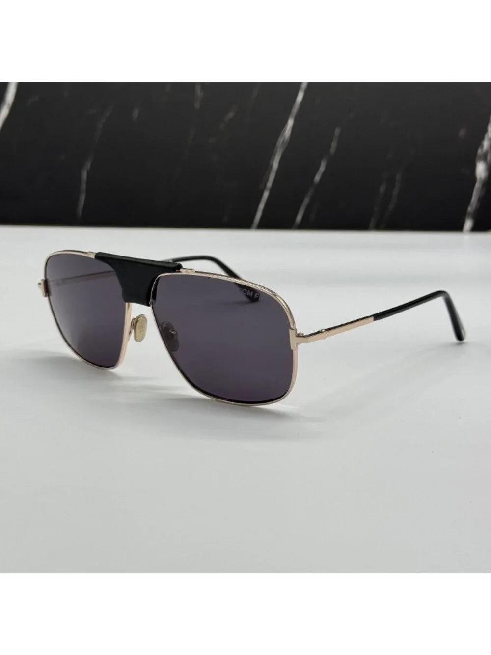 NWT Tom Ford Tex FT1096 28A Men Gray Sunglasses Authentic